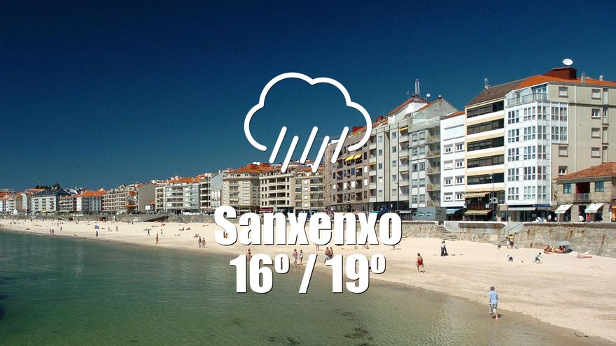 El tiempo en Sanxenxo: previsión meteorológica para hoy, domingo 20 de julio