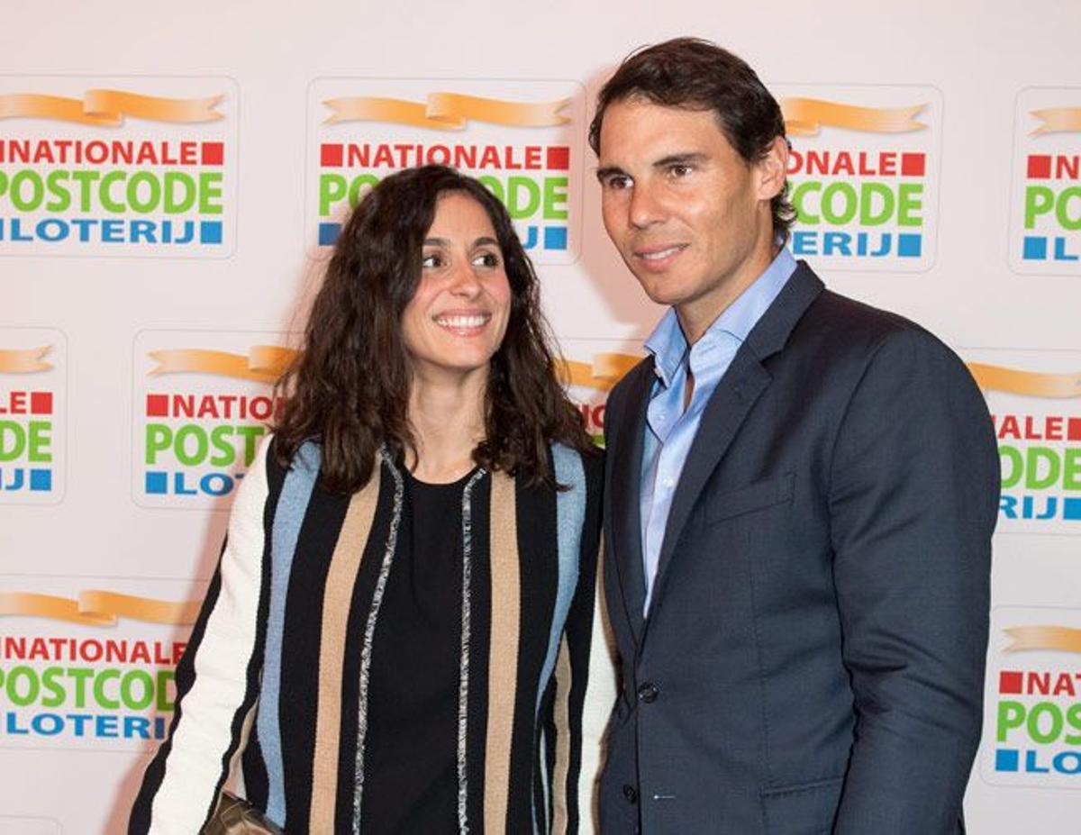 La mirada de admiración de Xisca Perelló a Rafa Nadal en la gala 'Good Money' en Ámsterdam