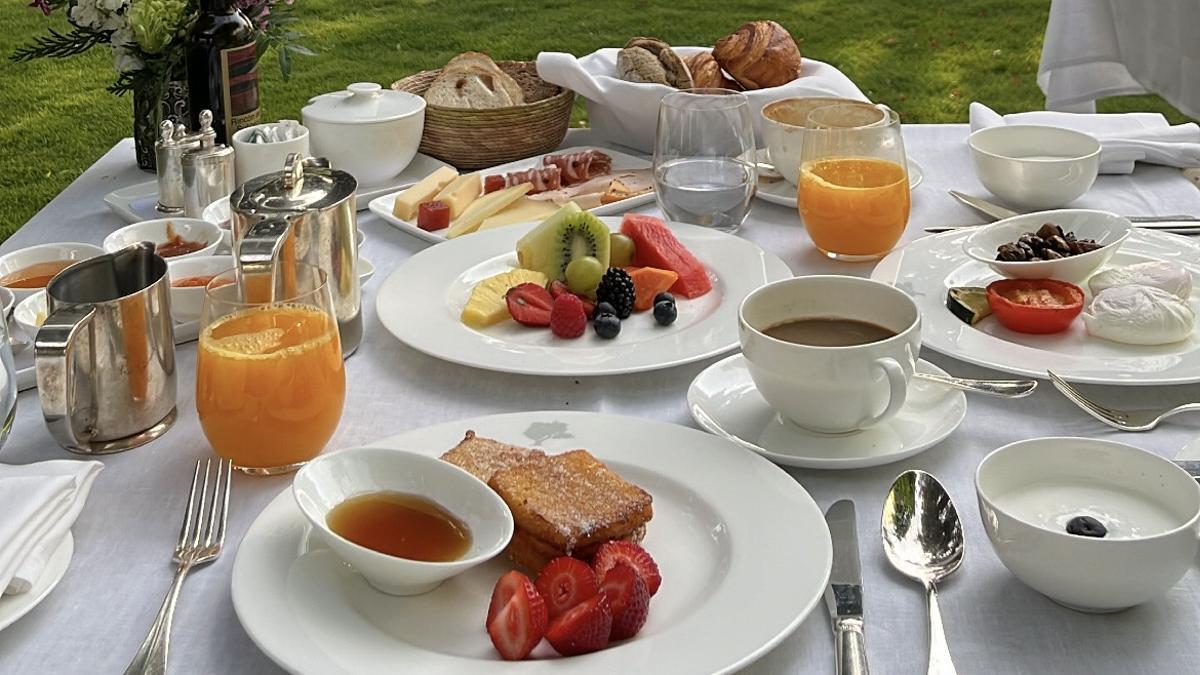 El desayuno de Finca Cortesín, elegido el Mejor Desayuno de Hotel de España de 2024.