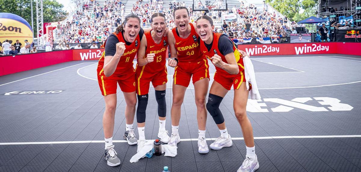 Espanya conquereix l’Europeu de 3x3 després de la plata