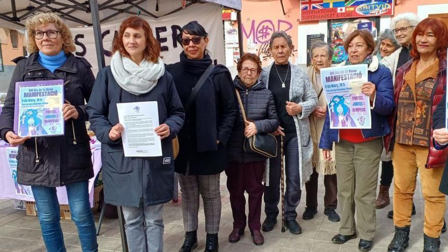 Convocatoria de la manifestación del Moviment Feminista de Mallorca.