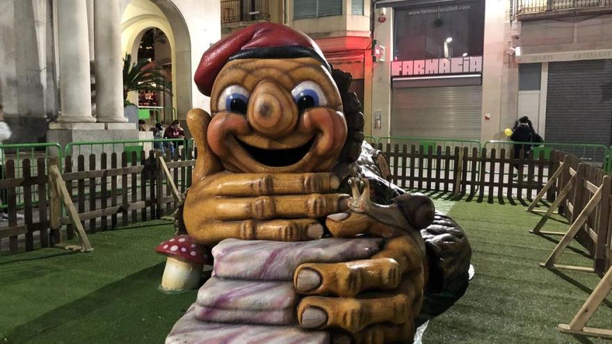 El Tió està a punt per a la gran festa d&#039;aquest 24 de desembre.