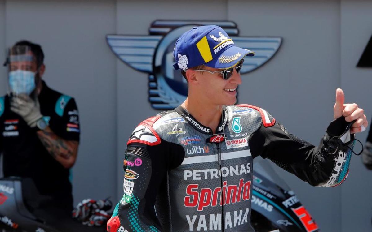 Quartararo se impone en el GP de España. Quartararo se impone en el GP de España.