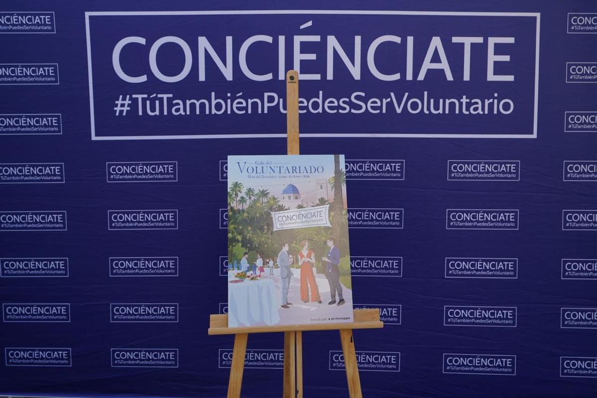 Cartel anunciador de la gala solidaria del próximo 13 de junio en Elche