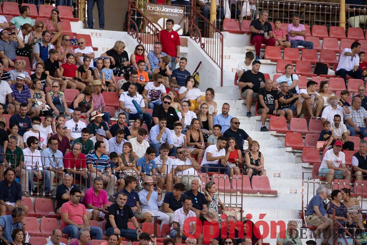 Así se vivió en los graderías la primera novillada de la Feria de Murcia