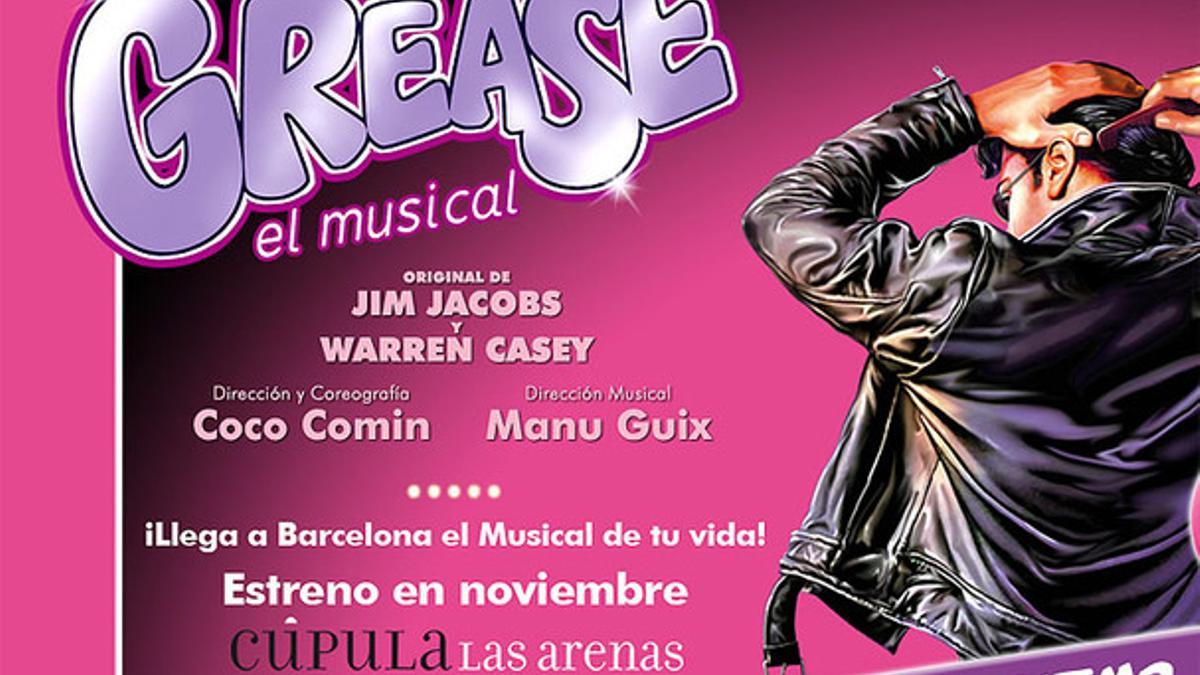 El cartel de 'Grease'