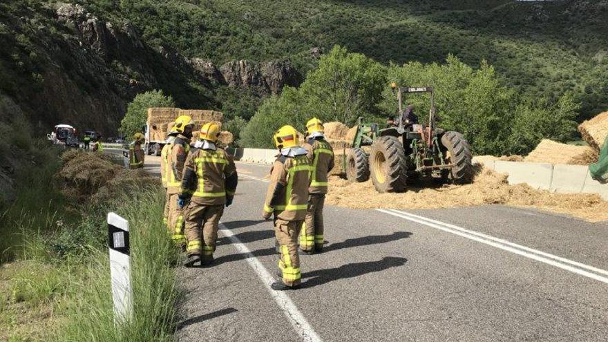 Bombers al lloc de l&#039;incident, aquest dimecres a la tarda