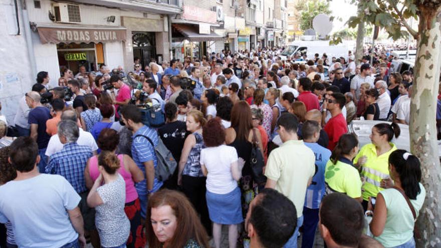 La concentración en La Luz ha sido multitudinaria.