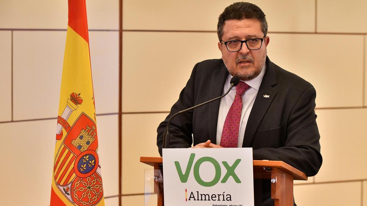 El exlíder de Vox en Andalucía, Francisco Serrano.