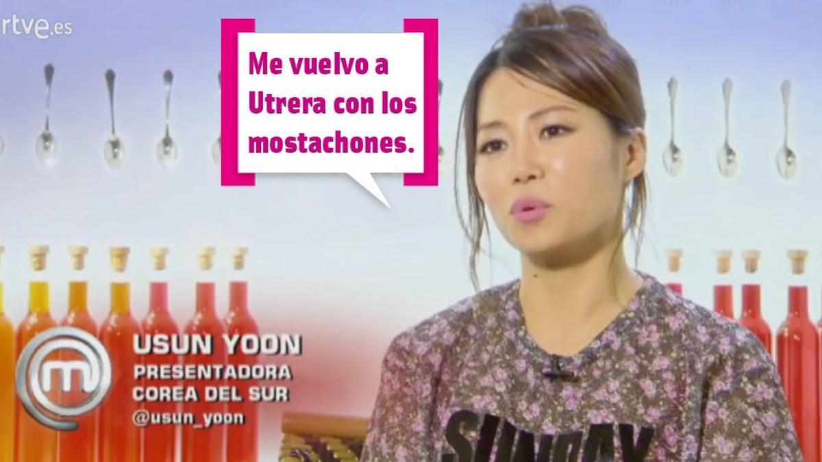 Usun Yoon en Masterchef Celebrity 2