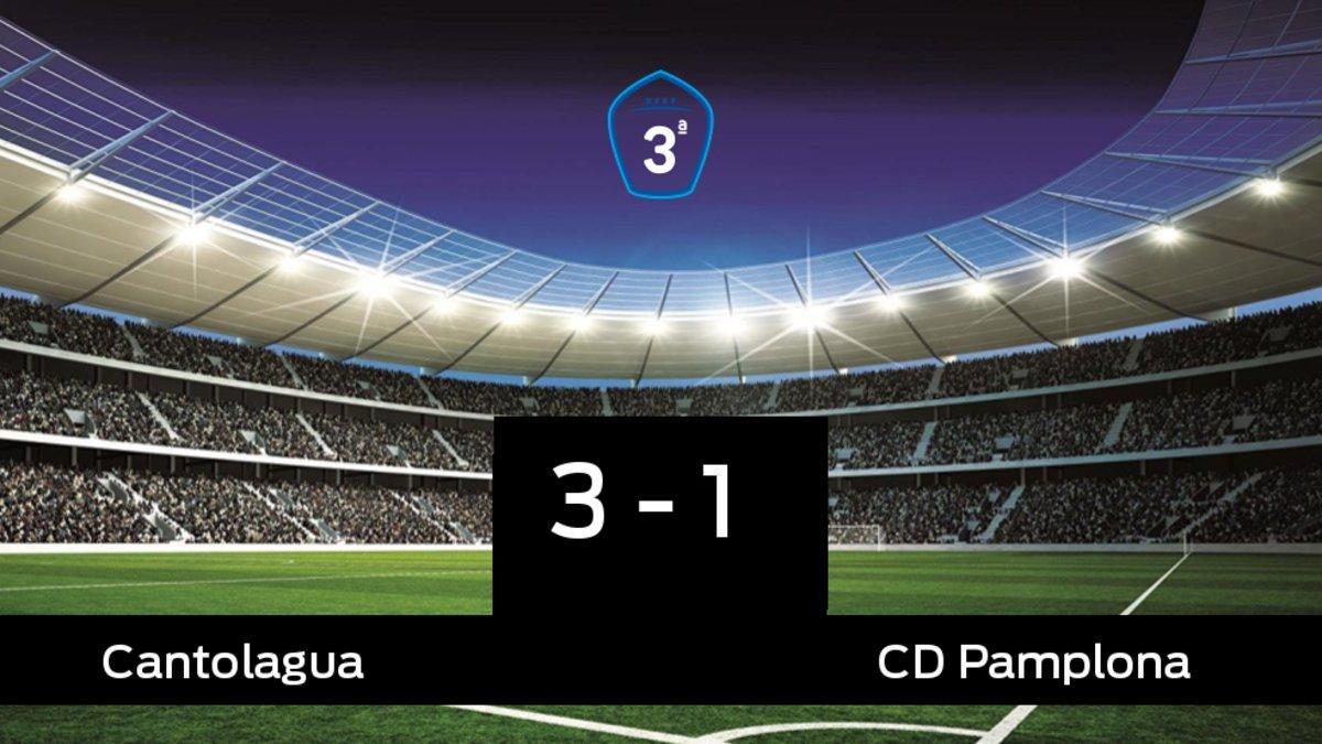 Los tres puntos se quedaron en casa: Cantolagua 3-1 Pamplona