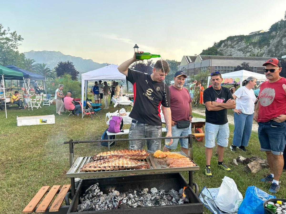 Animada celebración del día de San Juan en Ribadesella