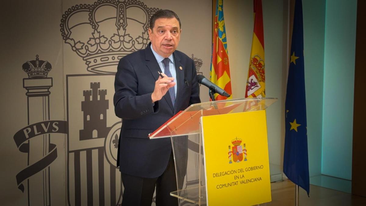 Luis Planas, en un momento de su intervención.
