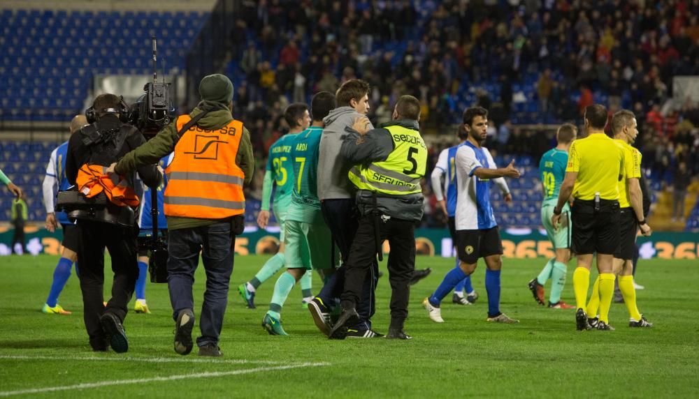 El Hércules llega vivo al Camp Nou