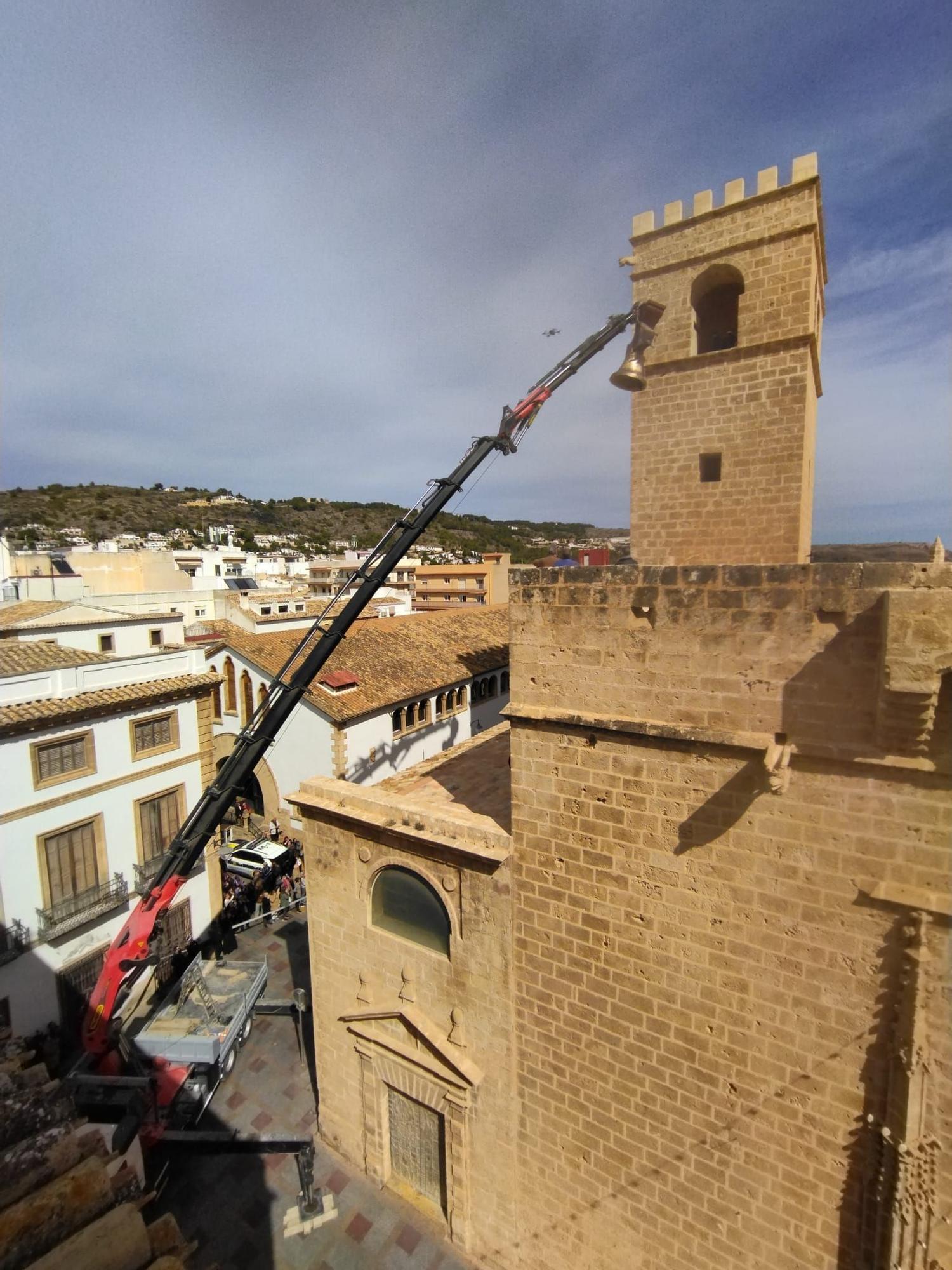 La "Grossa" sobrevuela Xàbia