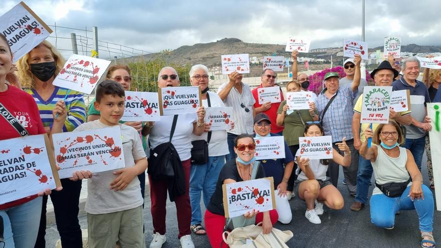 Doreste descarta la vía que acordó con los vecinos para recuperar la bajada por la carretera de Tamaraceite