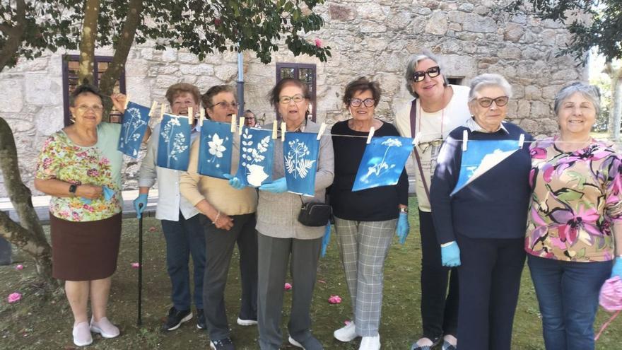 Algunas de las participantes en el programa Memoria Oleira. | LOC