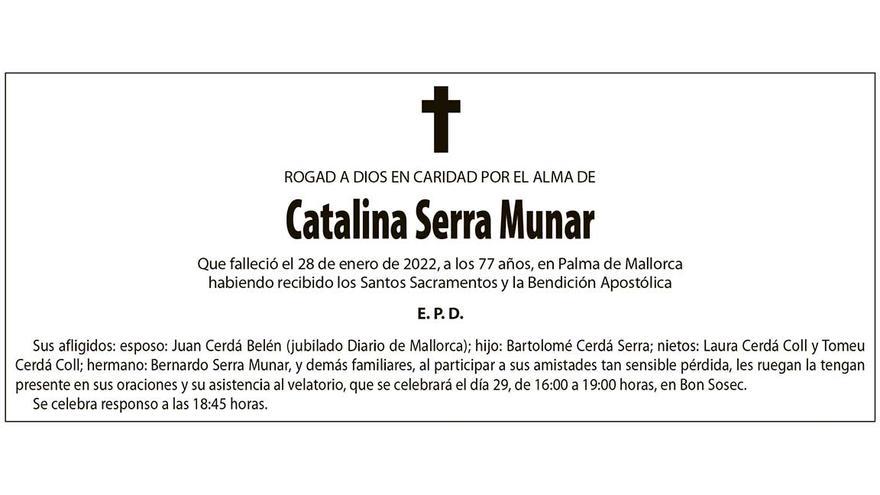 Catalina Serra Munar