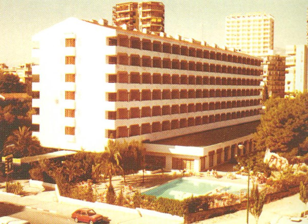 El hotel en 1979.
