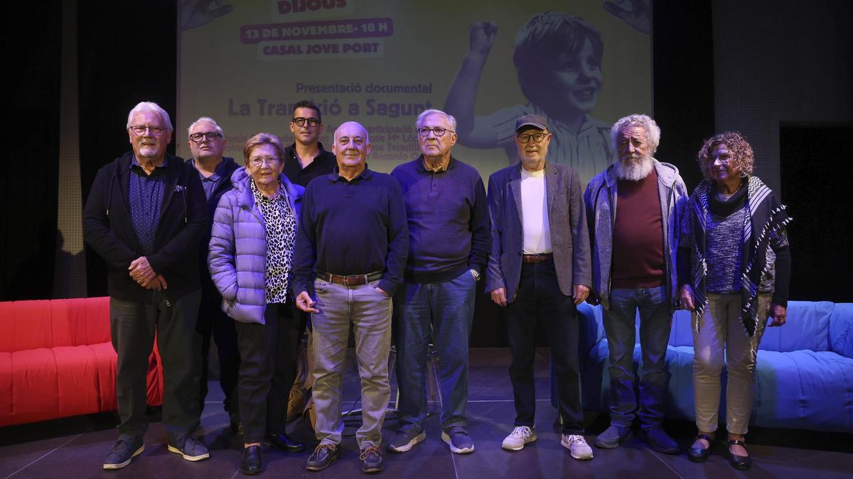 Participantes en el documental.