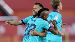 El Barça arrolla al Mallorca en su retorno a LaLiga