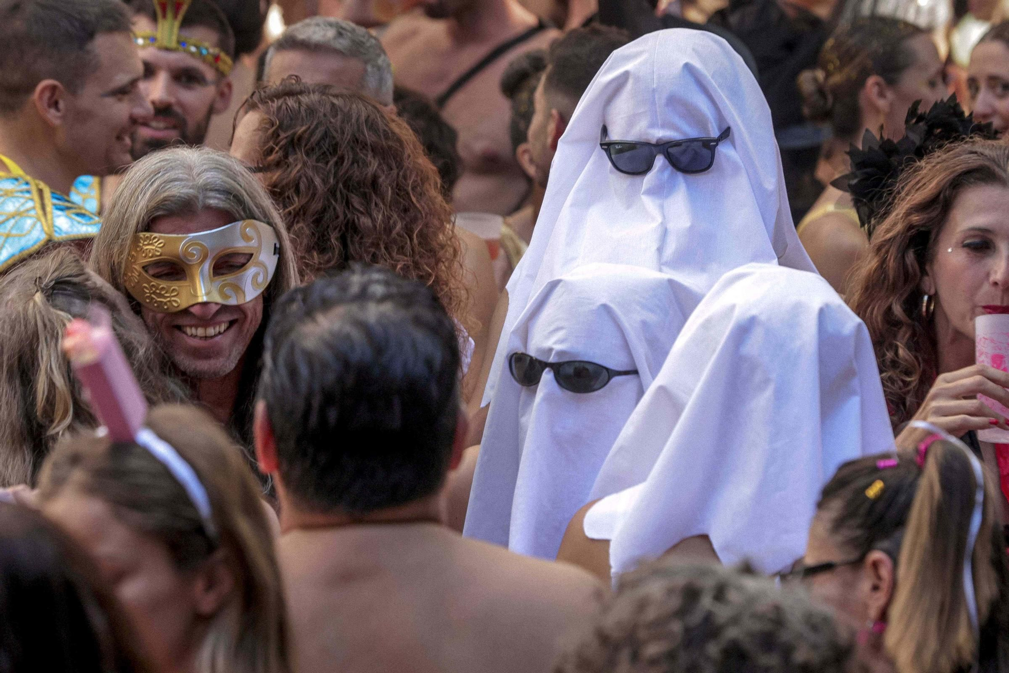 Así ha vivido Bunyola la 'Correguda en roba interior'