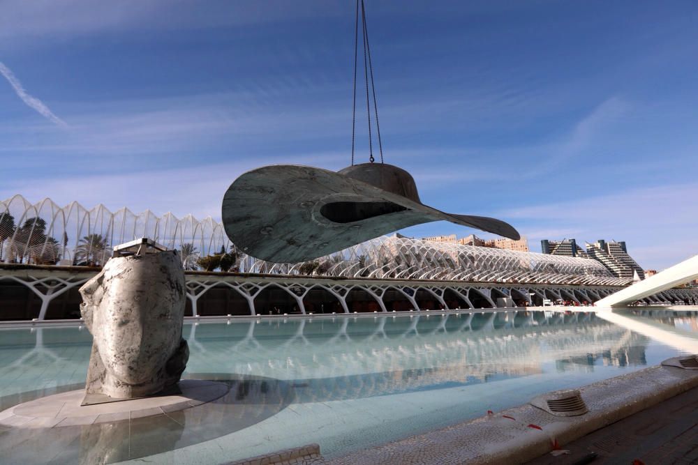 'La Pamela' de Valdés se despide de la Ciudad de las Artes y las Ciencias