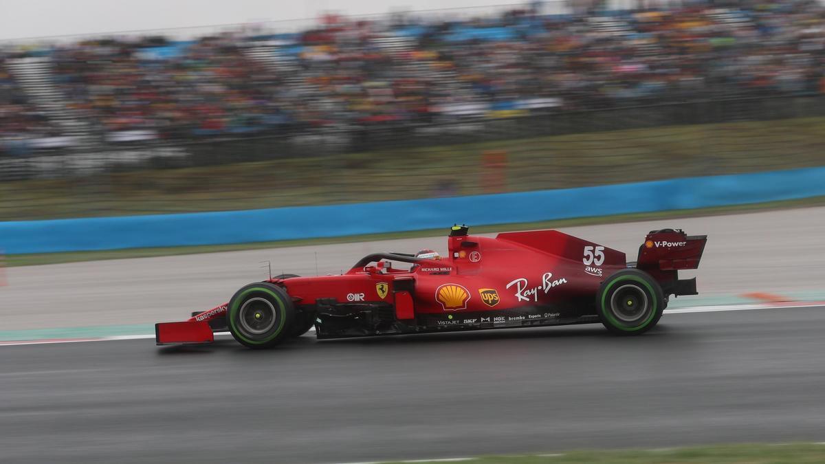 El piloto de Ferrari Carlos Sainz.