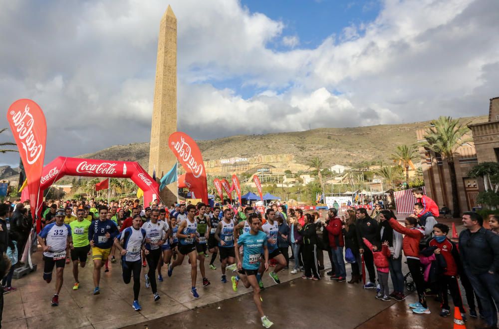 Carrera solidaria en Terra Mítica