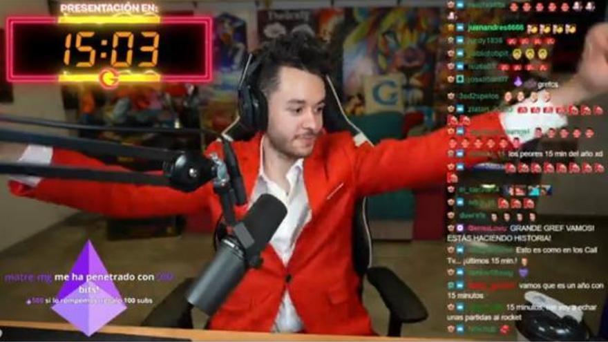 El murciano TheGrefg hace historia en Twitch con más de dos millones de espectadores