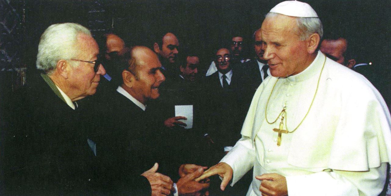 Visita papal al Tribunal de las Aguas.