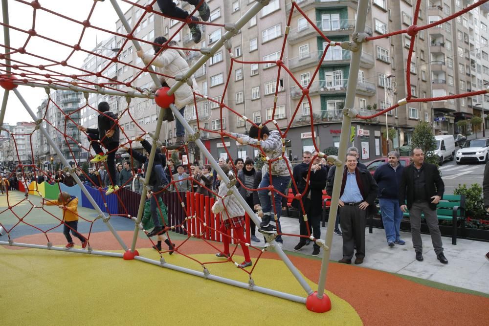 Así es el nuevo 'macroparque' infantil de Vigo.