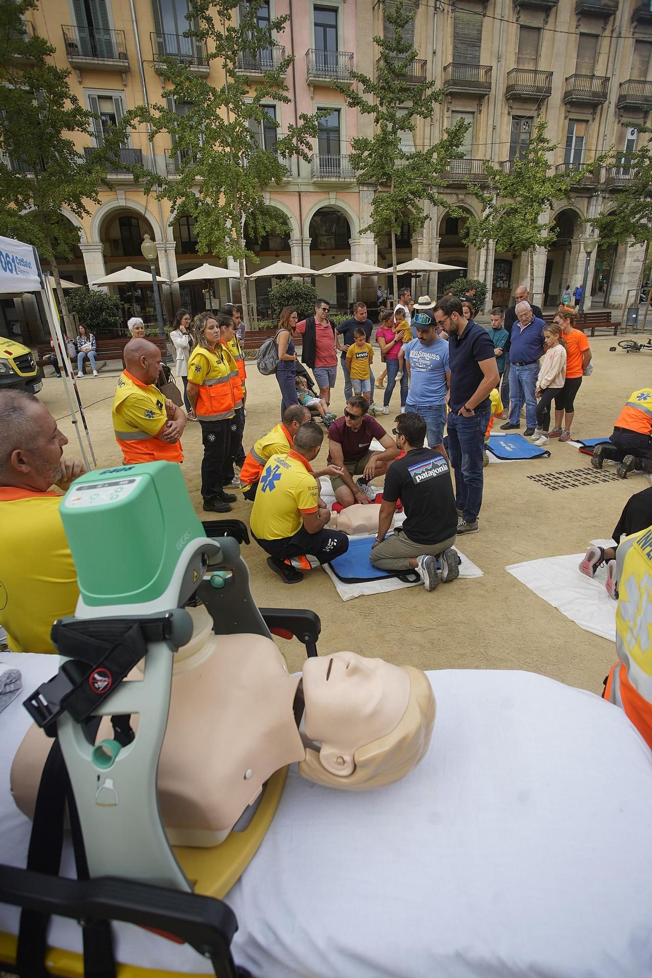 Taller pràctic de reanimació cardiopulmonar a Girona