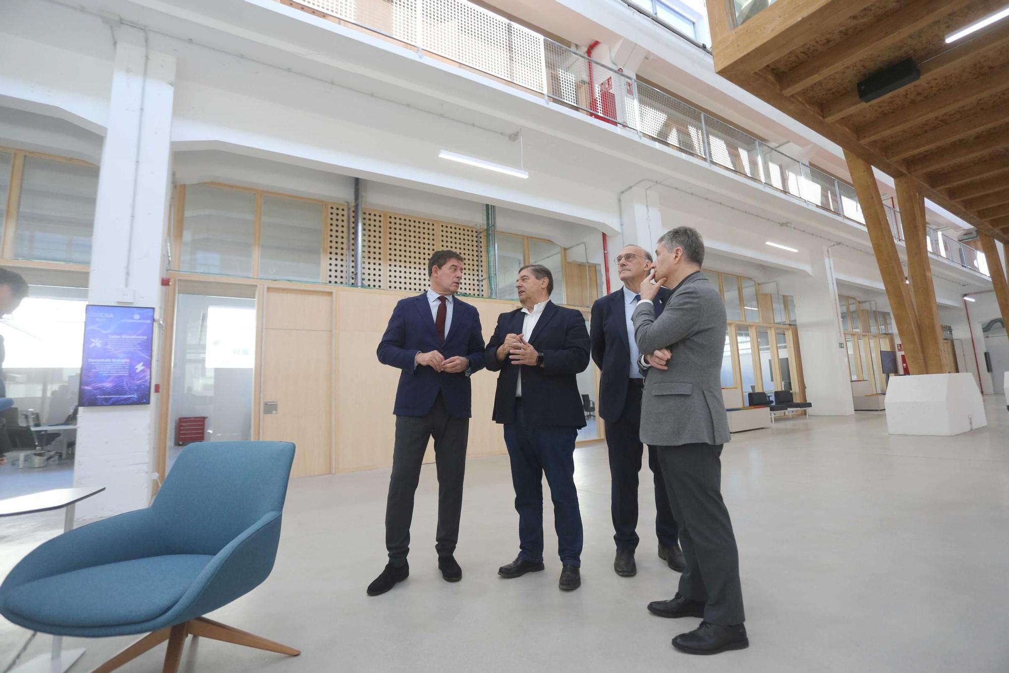 Encuentro de Besteiro en A Coruña con los tres rectores de las universidades gallegas