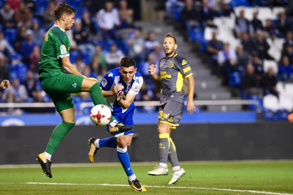 El Dépor cae goleado ante Las Palmas