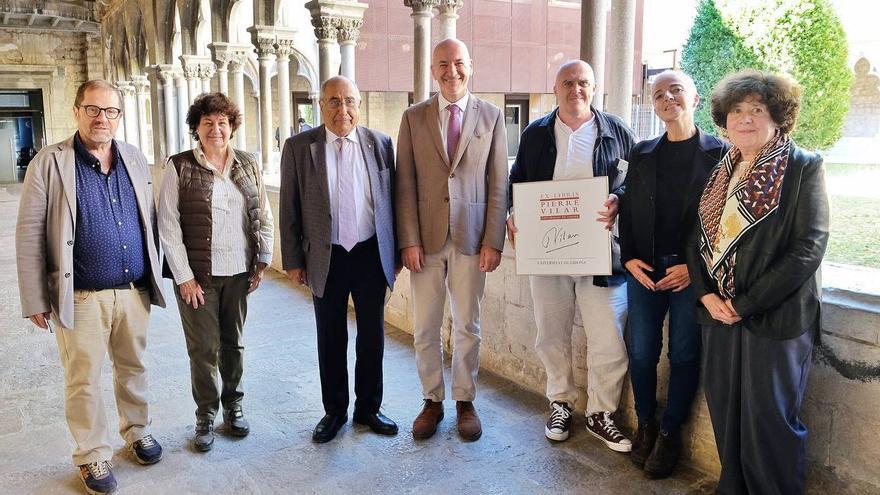 La UdG  rep l’arxiu personal  de l&#039;historiador Pierre Vilar