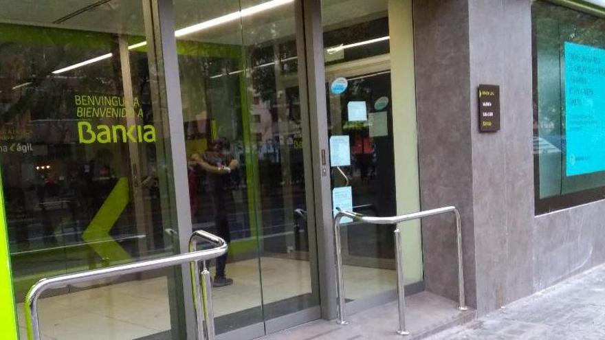 Imagen de una oficina de Bankia.