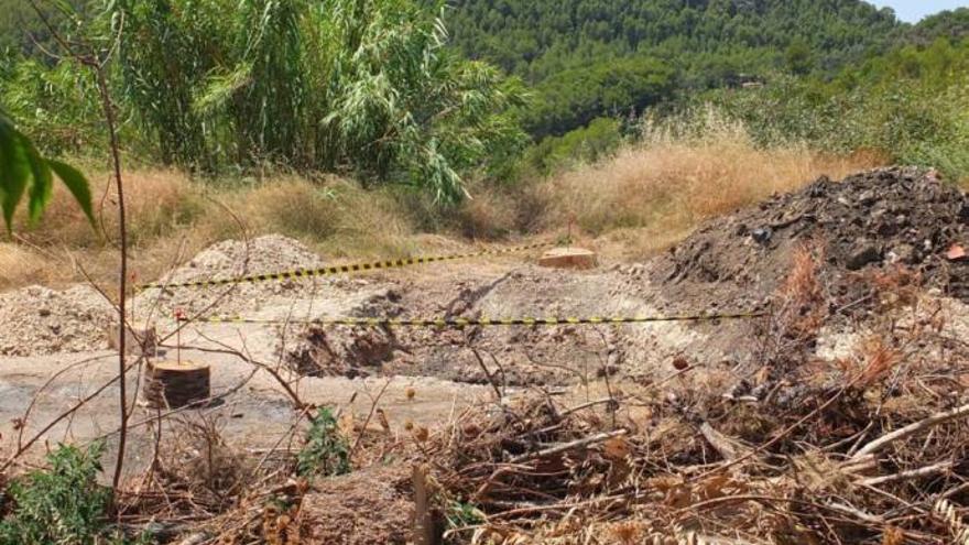 Das Gebiet der ehemaligen Müllhalde steht unter Landschaftsschutz.