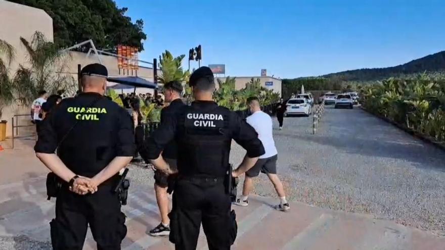 El dispositivo 'Openings 2026' de la Guardia Civil: más de doscientas actas y 8 personas detenidas en Ibiza