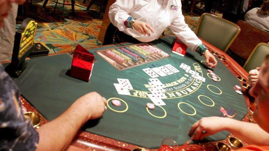 Imagen de archivo del interior de un casino.