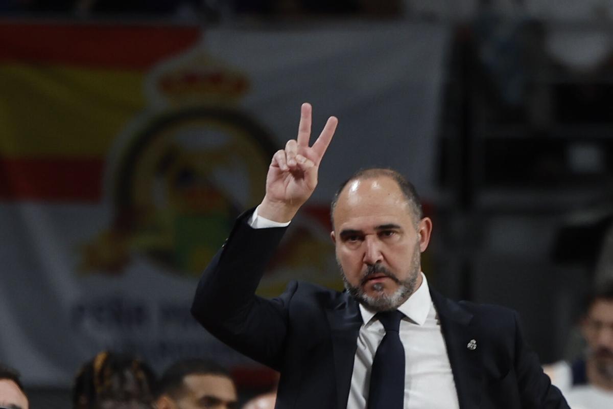 Chus Mateo and Madrid, outside the Final Four.