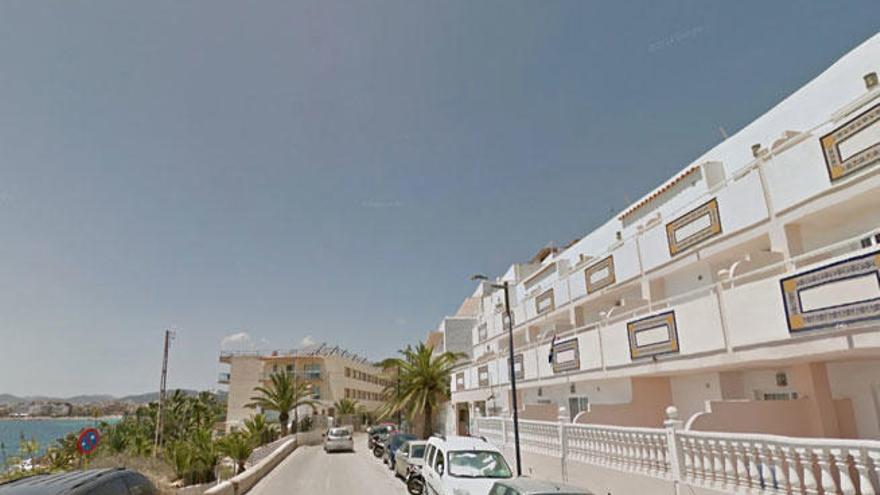 Hotel Panoramic, situado en la vía Ramón Muntaner de Ibiza.