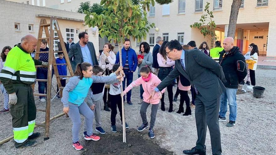 El Plan Foresta dará sombra a más de 20.000 escolares del municipio