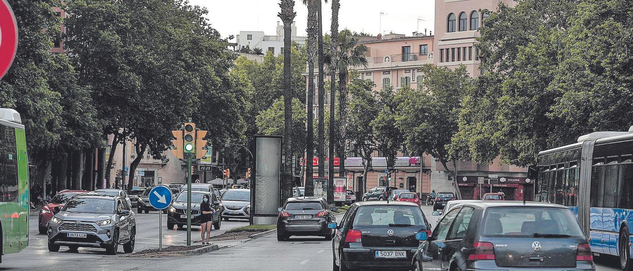 Coches en Palma.