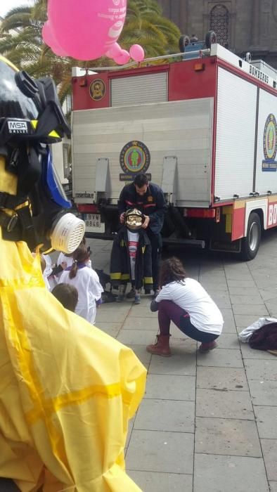 Día del patrón de los bomberos en la capital grancanaria