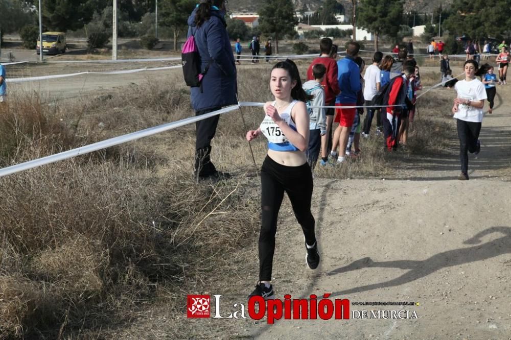 Final Regional de Cross Escolar: cadetes