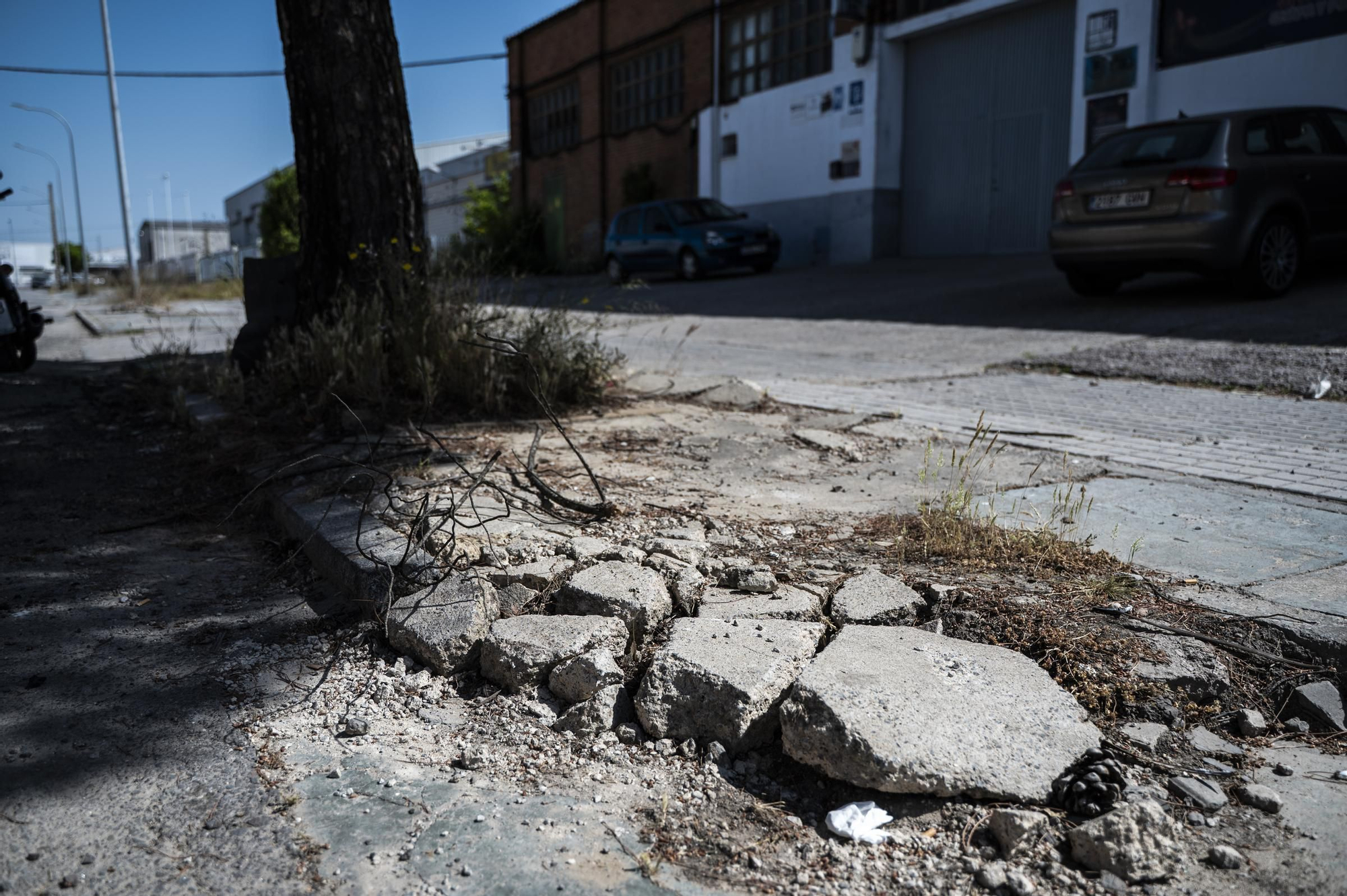 Estado actual del polígono de Las Capellanías