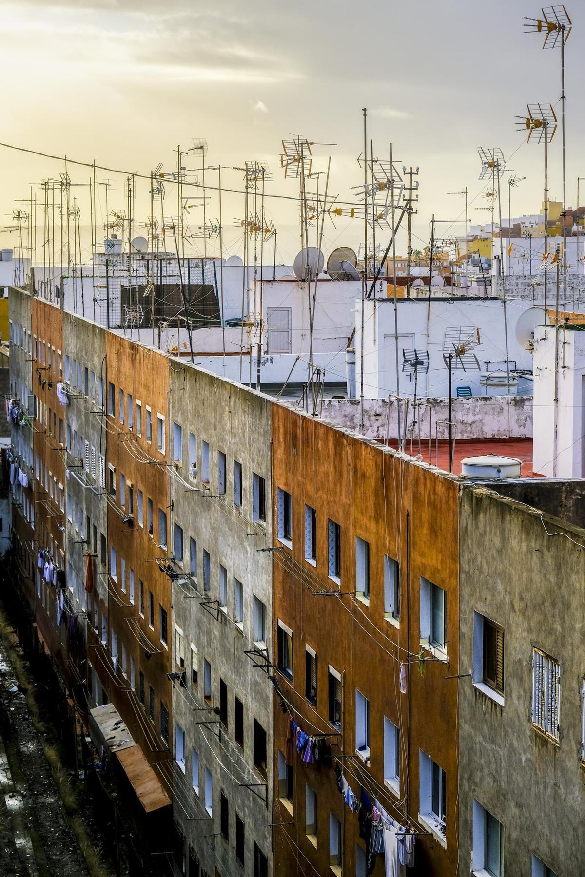Amanecer en el barrio de San Francisco
