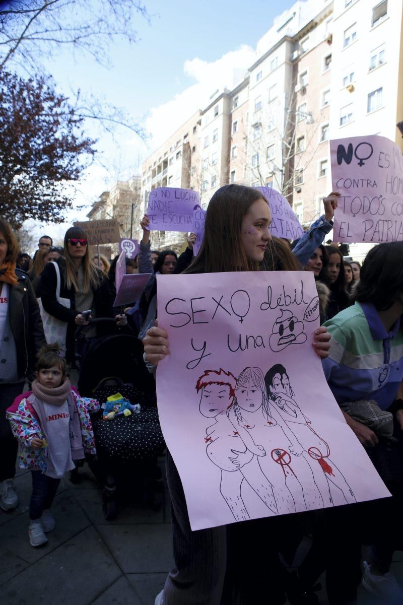 Concentraciones por el 8-M en Zaragoza