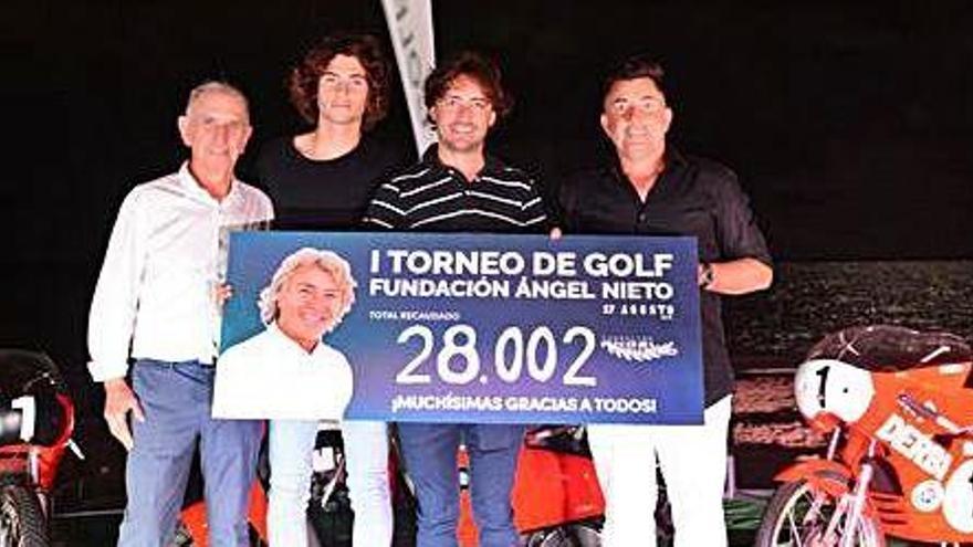 La Fundación Ángel Nieto recauda más de 28.000 euros con su torneo de golf